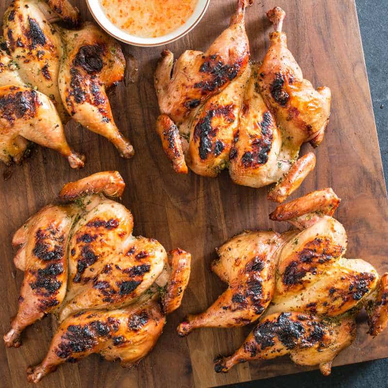 Perfectly Grilled Whole Chicken Delight